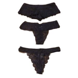 Frederick's of Hollywood Women's Underwear Size Small Lot of 3 NWT